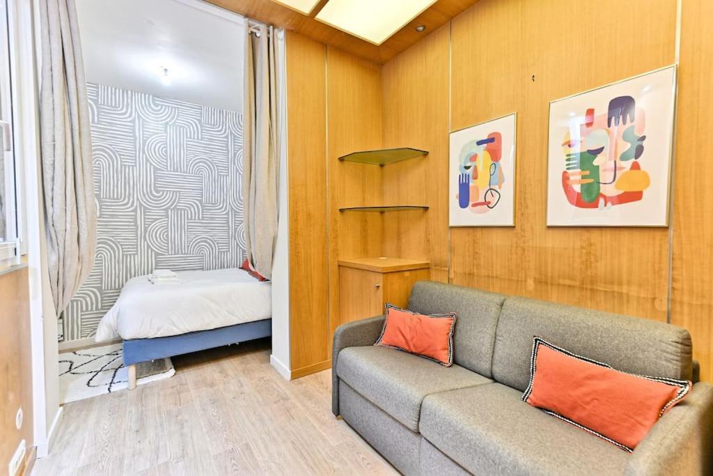 Appartement Central Proche Atelier Des Lumieres Paris Bagian luar foto